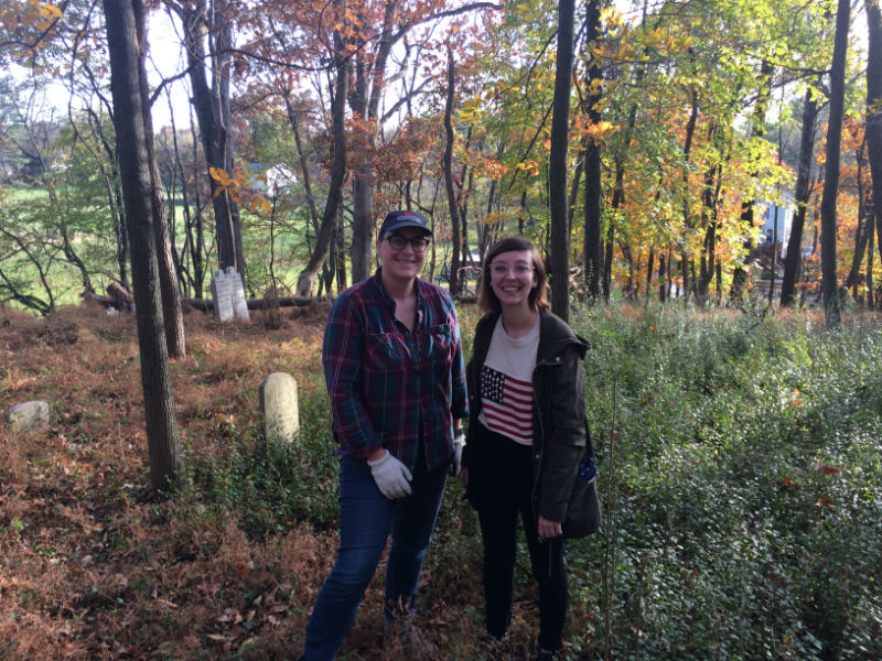 Meagan and Michelle from Preservation Maryland.