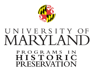 University of Maryland Programs in Historic Preservation Logo