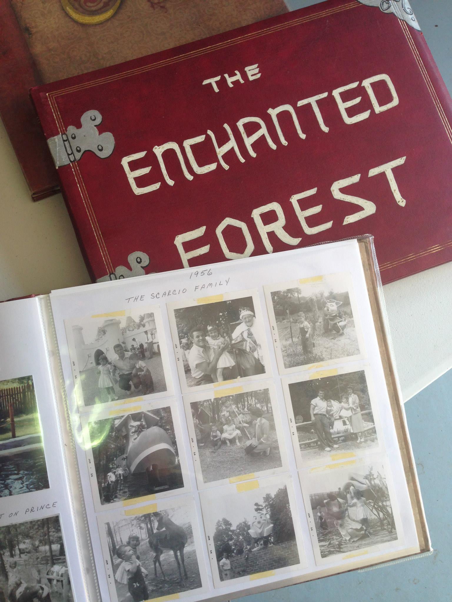 Posters showing images from the Enchanted Forest at Clark's Elioak Farm