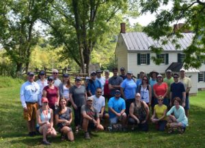 Antietam Creek Kayak group on the 155th anniversary of the battle.