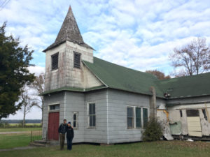Preservation Maryland at Malone's Church, 2017.
