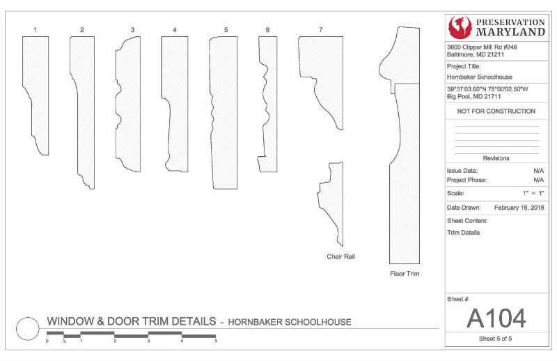 Preservation Maryland Hornbaker House Window Door Trim Details Hornbaker House Window Door Trim Details 2018 Credit Preservation Maryland