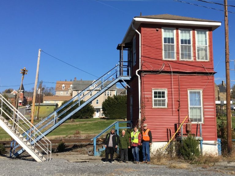 Historic WB Tower Successfully Moved in Brunswick Preservation Maryland