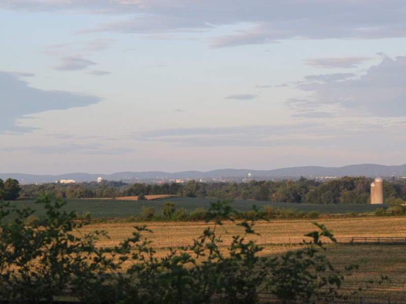 Landscape of Frederick County. Photo by Preservation Maryland, 2018.